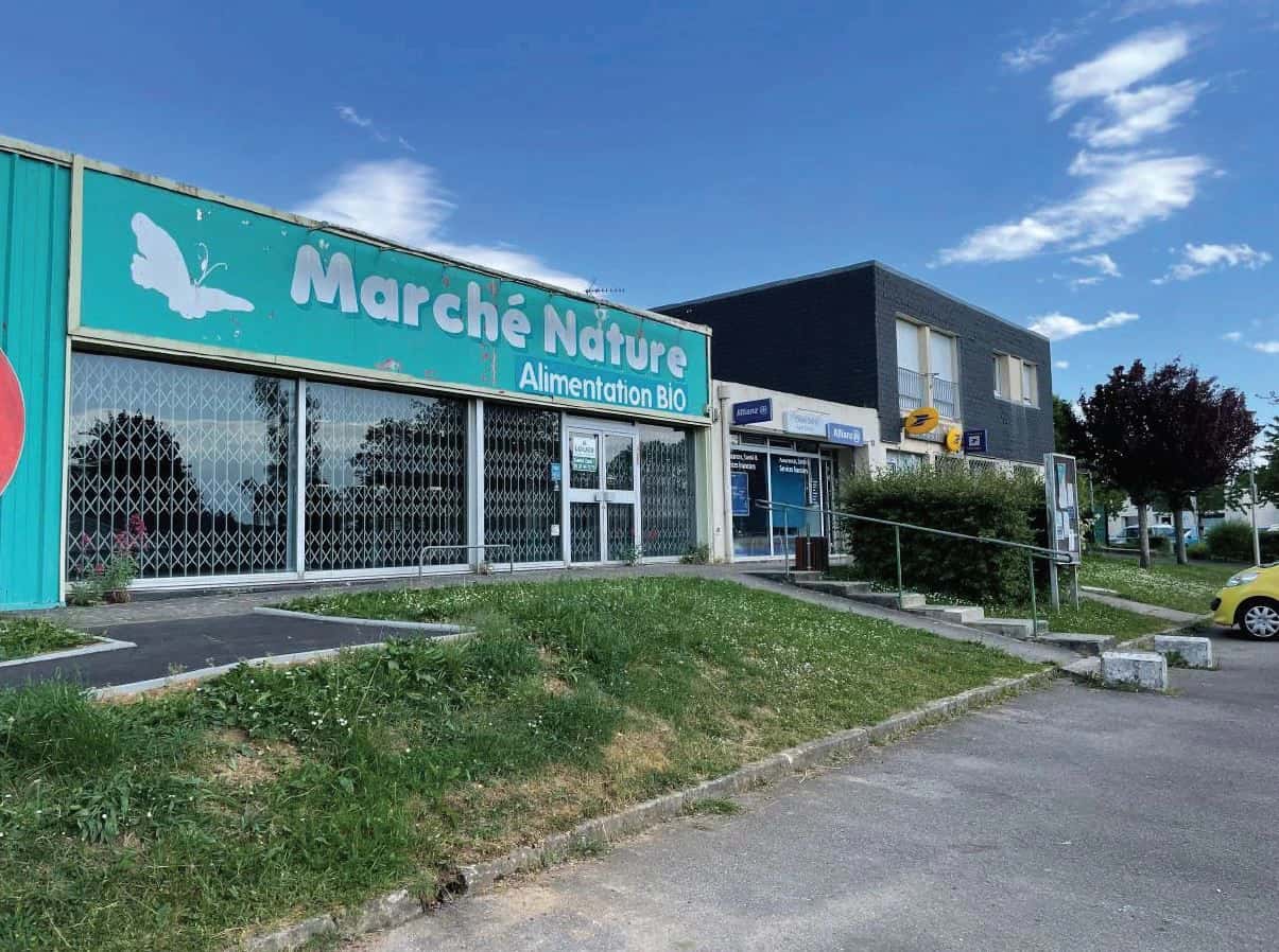 Un Local commercial situé rue du Clos du Hamel à Saint-André-sur-Orne