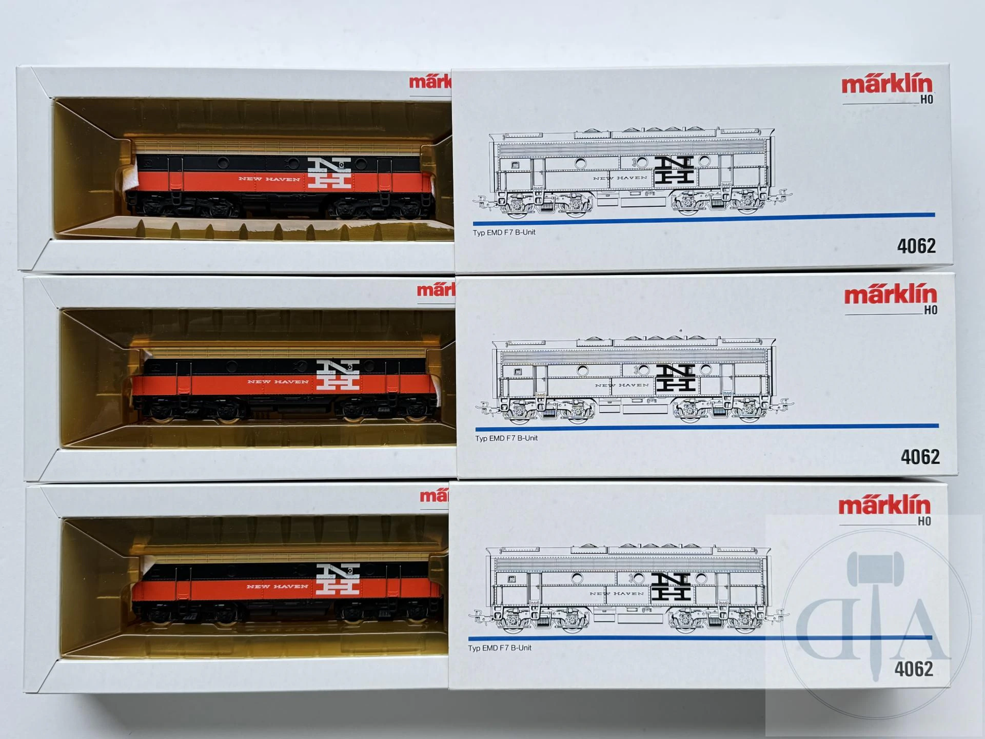 Märklin HO 37203 Digital 3 Locomotive Set Diesel Forefathers Limited Ed HO941