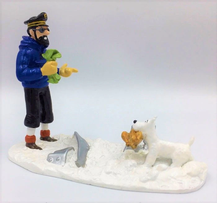 448 / [HERGÉ] - Figurine Pixi «Tintin, Milou et Tournesol