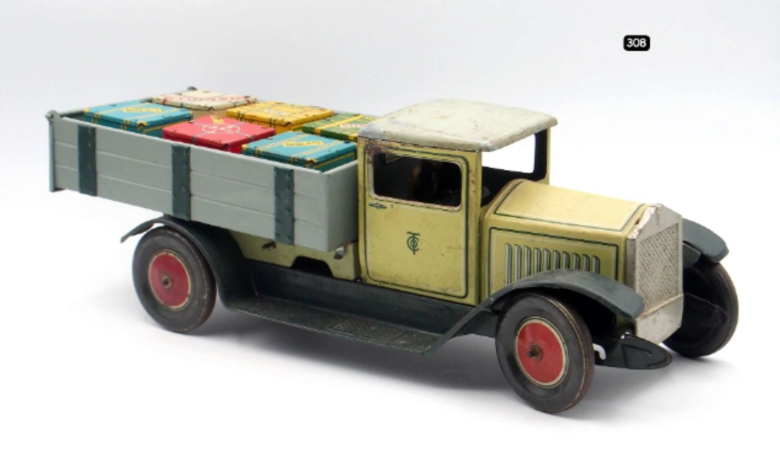 Atlas Dinky Toys Nr 25D Citroën 2CV Bestel  B.B. Lorrain